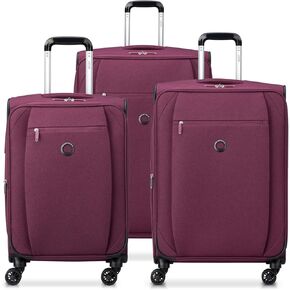 حقيبة سفر ديلسي باريس رامي سوفت سايد قابلة للتوسيع مع عجلات دوارة، رمادي، مجموعة من 3 قطع (20/24/28) in Kuwait