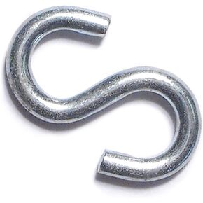 014973312602 "S" Hooks, 3/4, Piece-100