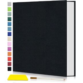 Popotop Photo Album Self Adhesive Scrapbook Album for 4x6 5x7 8x10 Pictures DIY Photo Book with Plastic Refills Sleeves Page,Birthday Gifts for Women Mom,Wedding Baby Family Travel