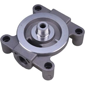 Engine Remote Mount Coolant Filter Head 204163S Compatible with CUMMINS L8.9 G8.3 ISC CM850 CAT 204163 Filter Base