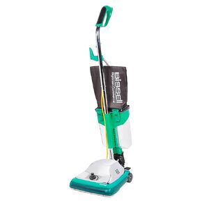 مكنسة كهربائية منتصبة بمقبض مريح من Bissell BigGreen Commercial BG101DC ProCup مع مغناطيس، 870 وات، عرض مكنسة كهربائية 12 بوصة