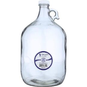 Glass Bottle, Medium, Natural