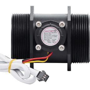DIGITEN G2 2 inch Water Flow Hall Sensor Switch Meter Flowmeter Control 10-200L/min