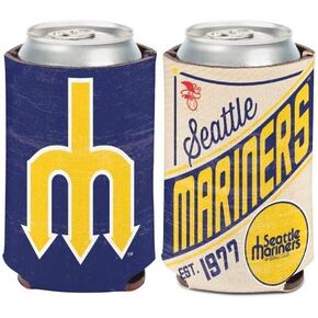 WinCraft Seattle Mariners Can Cooler Vintage Design