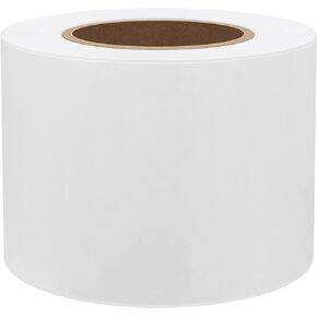 Hybsk 2x3 Inch Rectangle Square Crystal Clear Retail Package Seals Circle Wafer Stickers/Transparent Labels (2x3 inch)