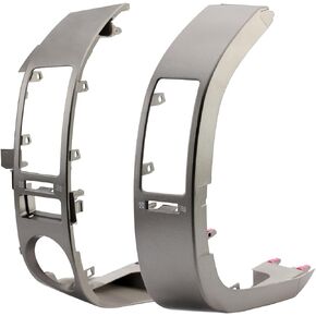 1 Pair Center A/C Dash Air Vent Trim Panel, Air Vent Outlet Panel Left & Right Side, Compatible with 2004-2009 Toyota Prius 1.5L, Replaces# 55670-47060, 55680-47020