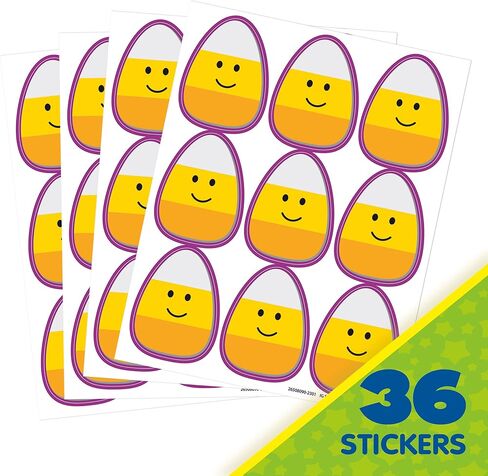 Eureka Planet Earth Extra Large Stickers for Kids and Teachers, Multicolor, 36 Pieces in Saudi Arabia