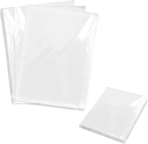 500 Pcs 6x8 Inch POF Heat Shrink Wrap Bag,Dveda Clear Odorless Shrink Wrap Bag with Vent Hole, Heat Shrink Film Wrap for Packagaing Books,DVD/CD,Sublimation Tumblers,Soap,Bath Bombs,Small Gifts in Saudi Arabia