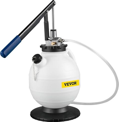 مضخة سائل ناقل الحركة VEVOR 7.5 لتر، مجموعة إعادة تعبئة يدوية ATF سعة 2 جالون، مضخة يدوية لسائل ناقل الحركة، مضخة نقل سائل ناقل الحركة، مضخة تعبئة ناقل الحركة مع 8 محولات ATF in Kuwait