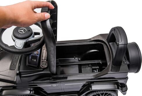 أفضل سيارة ركوب على سيارات مرسيدس جي واجون، أسود، كبير in Kuwait