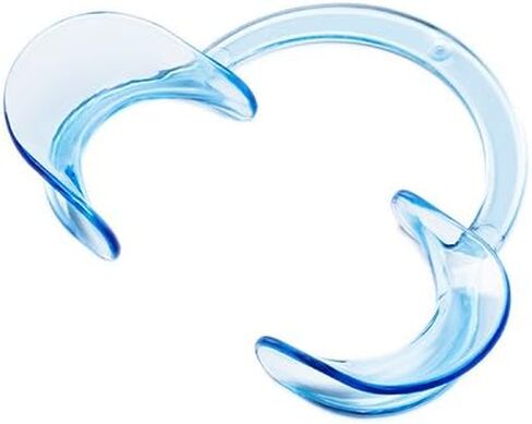 Autoclavable Dental Mouth Opeaner Intraoral Check C-Shape Cheek Retractor for Teeth Whitening and Funning Games 2pcs/pack (M for Pedo) in Saudi Arabia