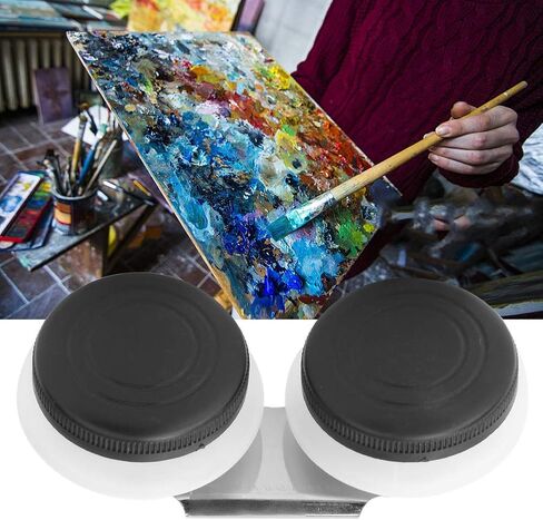 صواني الطلاء، كوب Tpalette، كوب حاوية لوحات من الفولاذ المقاوم للصدأ، كوب ذو فم كبير، كوب لوحة غمس مزدوج، أكواب لوحة غمس واحدة، حاوية طلاء زيتي، حاوية تنظيف طلاء محمولة للسفر in Kuwait