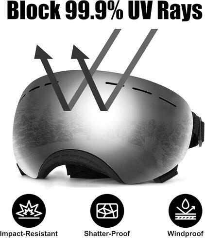 نظارات للكلاب، نظارات للكلاب من السلالات الكبيرة، نظارات شمسية للكلاب مع حزام قابل للتعديل للحماية من الأشعة فوق البنفسجية، حماية لعيون الكلاب مقاومة للرياح. in Kuwait