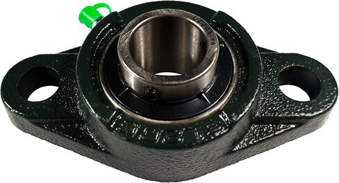HQRP 4-Pack UCFL205-16 2-Bolt Flange Mounted Pillow Block Bearing 1-inch Bore, Solid Base, Self-Alignment in Saudi Arabia