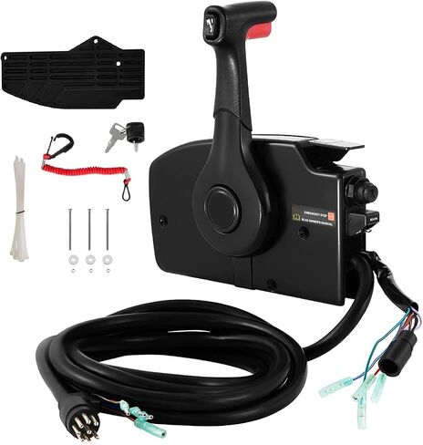 881170A15 Boat Motor Side Mount Remote Control Box with 8 Pin for Mercury Outboard Engine PT, Right Hand in Saudi Arabia