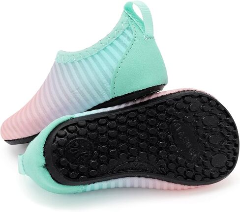 L-RUN Infant Water Shoes Barefoot Skin Aqua Sock Breathable Beach Swim Pool Walking Shoes for Baby First Walker Non Slip in Saudi Arabia