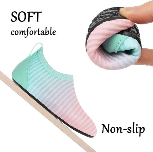 L-RUN Infant Water Shoes Barefoot Skin Aqua Sock Breathable Beach Swim Pool Walking Shoes for Baby First Walker Non Slip in Saudi Arabia