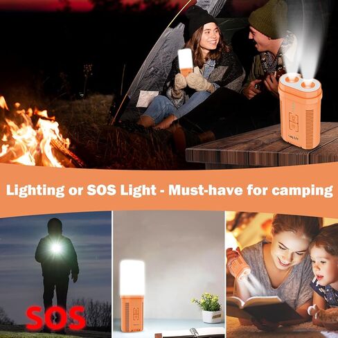 Cosy Life Portable Shower for Camping, Rechargeable Camping Shower Pump with 5 Gallons Collapsible Bucket & LED Light, Electric Outdoor Camp Shower Portable Shower Pump Camping Hiking (5.9 ft Hose) in Saudi Arabia