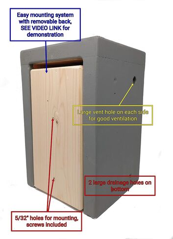 Modern Style Birdhouse - Slant Oil Face in Saudi Arabia