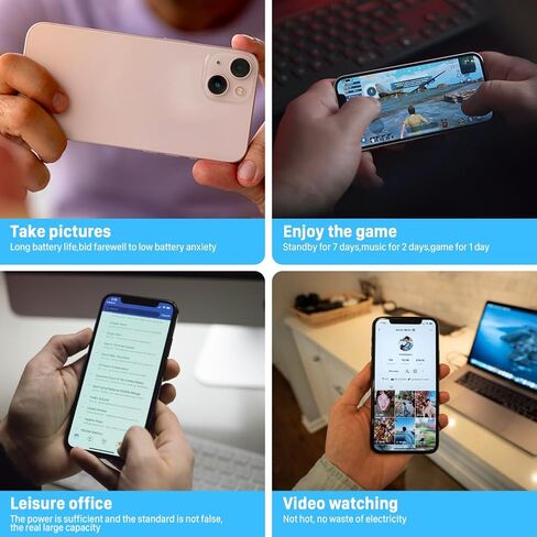 بطارية لهاتف iPhone 13، 3800 مللي أمبير (ترقية جديدة 2023) بطارية بديلة عالية السعة لهاتف iPhone 13 A2482 A2631 A2633 A2634 A2635 مع مجموعة أدوات بديلة احترافية in Kuwait