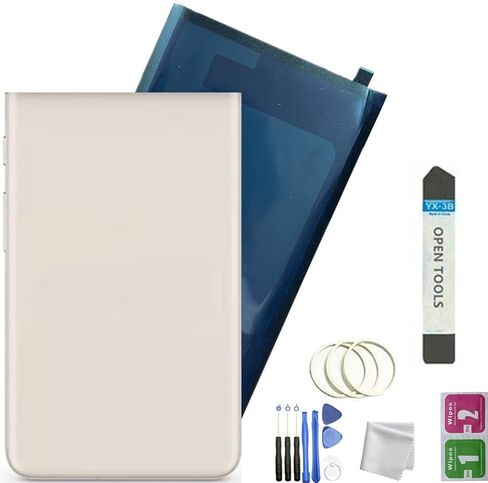 Pixel 8 Pro Back Glass Replacement for Google Pixel 8 Pro Back Cover Glass with Pre-Installed Tape +Tools (Obsidian/Black) in Kuwait