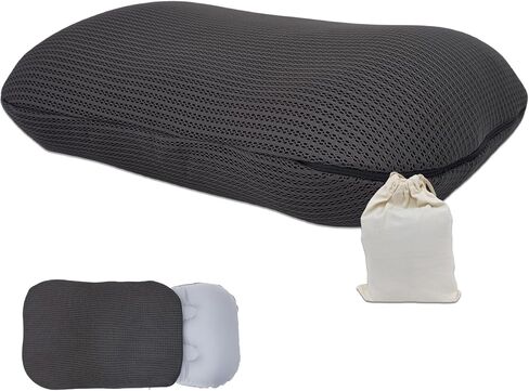 وسادة تخييم مع غطاء مسامي، وسادة رأس للتخييم قابلة للنفخ، وسادة هوائية مع غطاء وسادة شبكي ثلاثي الأبعاد قابل للتنفس، وسائد قابلة للغسل للمشي لمسافات طويلة وحقيبة الظهر والنوم in Kuwait