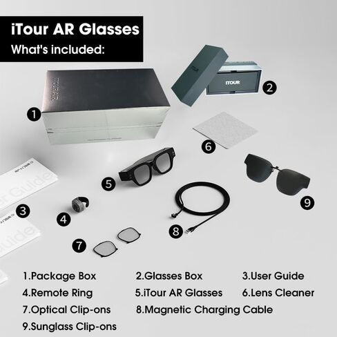 نظارات iTourTranslator AR الذكية، عزيزي المترجم، مترجم اللغة، ترجمات ثنائية اللغة، شاشة OLED، شاشة بلوتوث، شاشة ملقن، دردشة GPT AI Voice TV، يوتيوب، أفلام، GPS صور فيديو السفر، الفصل الدراسي، in Kuwait
