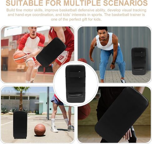 Sports Blocking Pad, Black Basketball Training Blocker Pad, Inflatable Boxing Strike Pads Basketball Training Equipment Great for Martial Arts or Sports Training 15.7" in Saudi Arabia