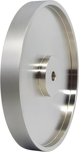 CBN Grinding Wheel, Dia 8" x 1" Wide with 1/2" Arbor, Diamond Grinding Wheel for Sharpening High Speed Steel, Grit #600 in Saudi Arabia