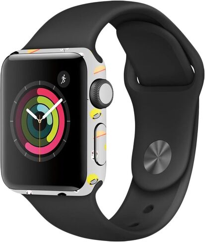 غلاف MightySkins متوافق مع Apple Watch Series 2 38mm - Cool Corgi | غطاء ملتف واقٍ ومتين وفريد ​​من نوعه من الفينيل | سهل التطبيق والإزالة وتغيير الأنماط | صنع في الولايات المتحدة الأمريكية in Saudi Arabia