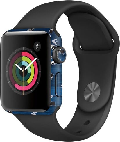 غلاف MightySkins متوافق مع Apple Watch Series 2 38mm - Cool Corgi | غطاء ملتف واقٍ ومتين وفريد ​​من نوعه من الفينيل | سهل التطبيق والإزالة وتغيير الأنماط | صنع في الولايات المتحدة الأمريكية in Saudi Arabia