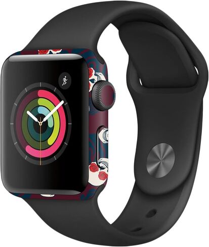 غلاف MightySkins متوافق مع Apple Watch Series 2 38mm - Cool Corgi | غطاء ملتف واقٍ ومتين وفريد ​​من نوعه من الفينيل | سهل التطبيق والإزالة وتغيير الأنماط | صنع في الولايات المتحدة الأمريكية in Saudi Arabia