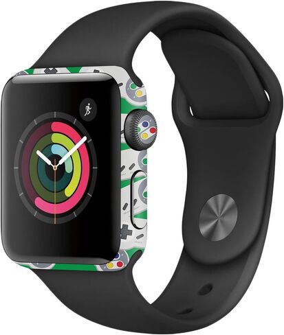 غلاف MightySkins متوافق مع Apple Watch Series 2 38mm - Cool Corgi | غطاء ملتف واقٍ ومتين وفريد ​​من نوعه من الفينيل | سهل التطبيق والإزالة وتغيير الأنماط | صنع في الولايات المتحدة الأمريكية in Saudi Arabia