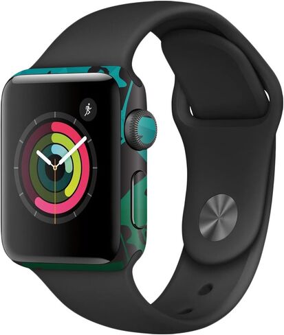 غلاف MightySkins متوافق مع Apple Watch Series 2 38mm - Cool Corgi | غطاء ملتف واقٍ ومتين وفريد ​​من نوعه من الفينيل | سهل التطبيق والإزالة وتغيير الأنماط | صنع في الولايات المتحدة الأمريكية in Saudi Arabia