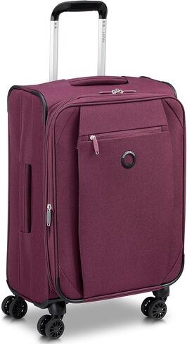 حقيبة سفر ديلسي باريس رامي سوفت سايد قابلة للتوسيع مع عجلات دوارة، رمادي، مجموعة من 3 قطع (20/24/28) in Kuwait