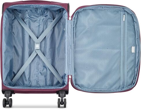 حقيبة سفر ديلسي باريس رامي سوفت سايد قابلة للتوسيع مع عجلات دوارة، رمادي، مجموعة من 3 قطع (20/24/28) in Kuwait