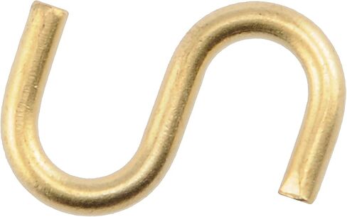 852440 Brass S-Hooks 0.080" x 3/4" in Saudi Arabia