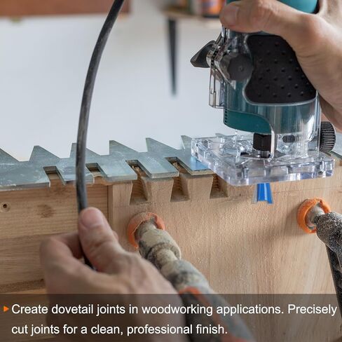 Dovetail Router Bit 1/4" Shank 3/8" Dia Tungsten Carbide 8 Degree Dovetail Joint Joinery Bit for Drawer Cabinet Box Joints Making Woodworking in Saudi Arabia