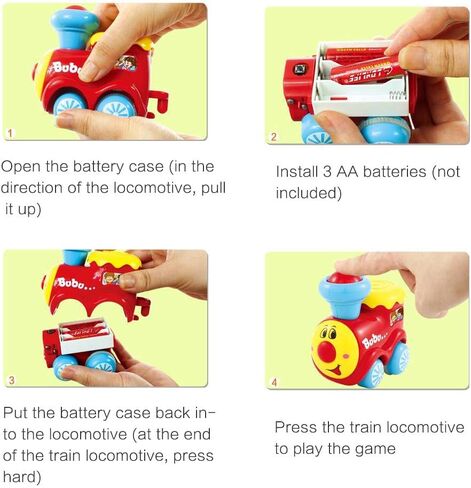 لعبة مسار القطار الكهربائي، سيارة مع الضوء والموسيقى، هدايا للأطفال من سن 1 إلى 2 3 سنوات، حشوات سلة عيد الفصح، ألعاب السكك الحديدية، لعبة تعليمية مبكرة in Kuwait