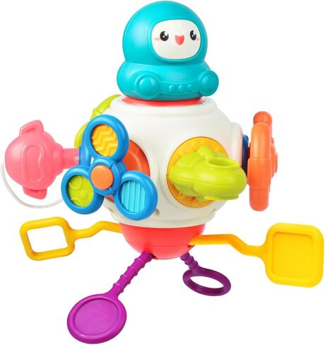 ألعاب حسية للأطفال الصغار 1-3، أنشطة مونتيسوري للرضع مكعبات لوحية مشغولة، ألعاب تعليمية تعليمية للأطفال لعمر 6 9 12 18 شهرًا للأولاد والبنات، ألعاب سفر بالطائرة للأطفال من عمر 1-2 سنة in Kuwait