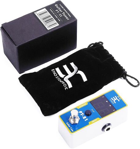 شاشة LED عالية الوضوح من EX، موالف دواسة الجيتار الكهربائي الالتفافي الحقيقي مع معايرة درجة الصوت وضبط مسطح in Kuwait