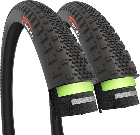 إطار دراجة Fincci 700x38c 40-622 مع حماية ضد الوخز 1 مم للطرق الحصى الكهربائية دراجة جبلية هجينة in Saudi Arabia