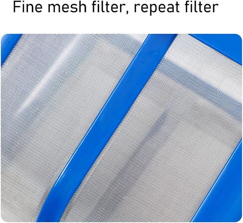 Yogurt Filter, Efficient Filtration Large Greek Yogurt Maker with Extra Fine Mesh Stainless Steel Strainer Basket, AS Resin Yogurt Strain for Smooth Creamy Texture Filtering in Saudi Arabia