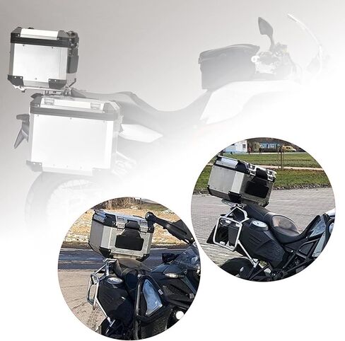 مسند ظهر الركاب وسادة الظهر الخلفية السرج الجذع ملصق صالح لسيارات BMW F800GS R1200GS الخلفية صندوق علبة حشوة وسادة in Saudi Arabia