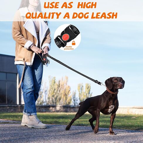 حزام للكلاب (أسود غامق) in Kuwait