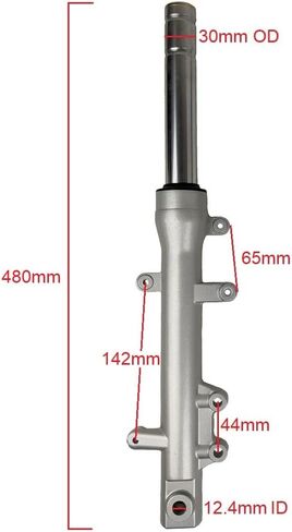 RedCap 425mm Front Left & Right Fork Shock Absorbers for GY6 50cc 150cc Scooter Compatible with TaoTao Roketa Sunl Jonway Baja Tank Peace JCL NST BMS Chinese Moped Models in Saudi Arabia