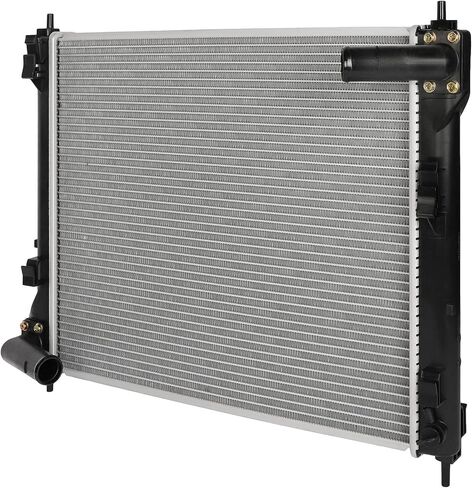 OCPTY 13264 Engine Coolant Radiator Compatible with 2011-2016 for Nissan Juke 1.6L,2017-2019 for Nissan Sentra 1.6L,Replace# 13264,CU13264, 214101KC5A Aluminum Core Radiator Assembly in Saudi Arabia