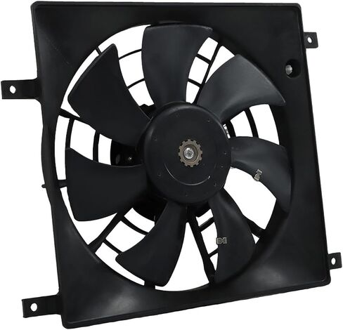 Engine Radiator Condenser Cooling Fan Assembly Replacement for 2007-2013 SX4 SZ3113109 95360-79J02 95360-79J20 621-371 674-50292 9536079J02 9536079J20 621371 in Saudi Arabia