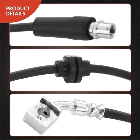 A-Premium Front Passenger Brake Hydraulic Hose Compatible with Cadillac Models - XTS 2013-2019, With Heavy Duty Brakes in Saudi Arabia
