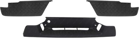 BUMPERS THAT DELIVER - Textured, Black Rear Bumper Step Pad 3-PC Kit Compatible with 2004-2012 Chevy Colorado GMC Canyon 04-12, GM1191131 GM1197102 GM1196102 in Saudi Arabia